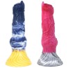 Darkblue Liquid silica gel Dildo- 04