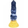 Darkblue Liquid silica gel Dildo- 04