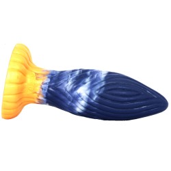 Darkblue Liquid silica gel Butt Plug- 01