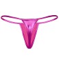 Women Hot Shining Patent Leather T-back G-string