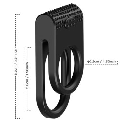 Twins Vibrator Cock Ring