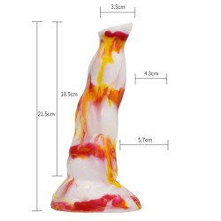Graffiti Multicolor Butt Plug - 04