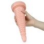 Screw Pagoda PVC Anal Beads