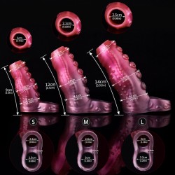 Delayed Ejaculation Dick Condoms - C