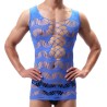 Hot Selling Fishnet Hollowed-out Men Vest