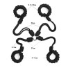 Rope Adjustable Ankle &amp; Wrist Cuffs
