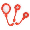 Rope Adjustable Collar &amp; Wrist Cuffs