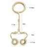Rope Adjustable Collar &amp; Wrist Cuffs
