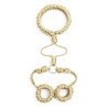 Rope Adjustable Collar &amp; Wrist Cuffs