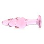 Pink Glass Butt Plug
