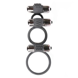 Three Ring Vibration Cock Ring