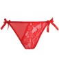 Hot Selling Floral Lace And Mesh Splicing T-string
