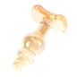 Three Ball Glass Anal Plug