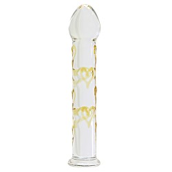 Heart Glass Butt Plug