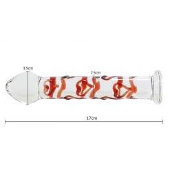 Heart Glass Butt Plug