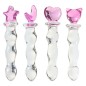 Star Glass Anal Plug