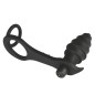 P Spot Vibrating Anal Plug with Cock Ring