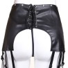 Leather Pants With Garters