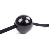 Blindfold With Ball Gag - Velcro Strap